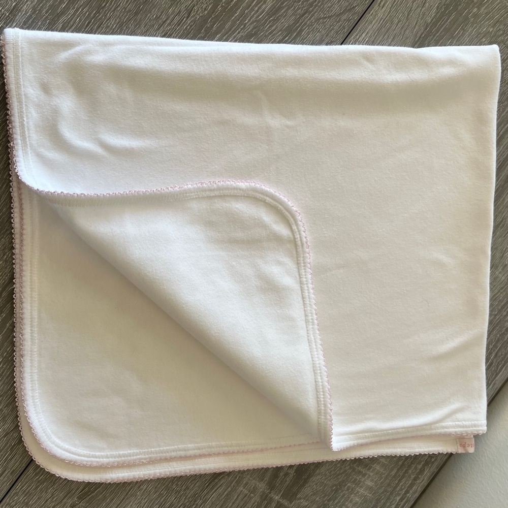 Baby steps receiving blanket